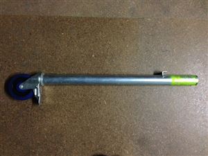 0.9m Tabbed legs w/wheels