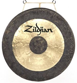 40" Hand Hammered Gong w/stand