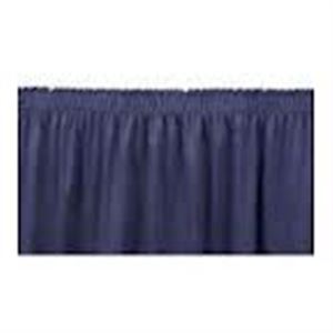 7.2 m x 0.6 m Black Velvet Skirt