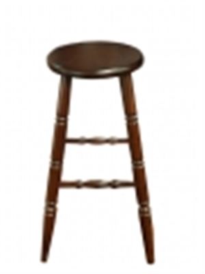 Black Timber Bar Stool