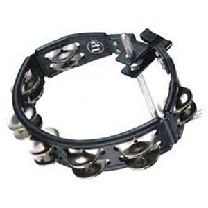 Cyclops Jingle Tambourine Steel/Black Mountable (LP160)