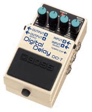 DD7 digital delay pedal