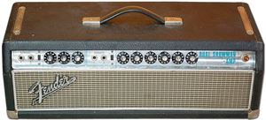 Dual Showman guitar amplifier head