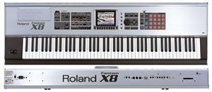 Fantom X8 88 Key Music Workstation w/pedal - 512MB ram