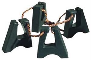Set of 4 Rubber Conga Feet (LP637)