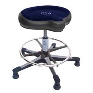 Tall Adjustable Stool w/Foot Ring